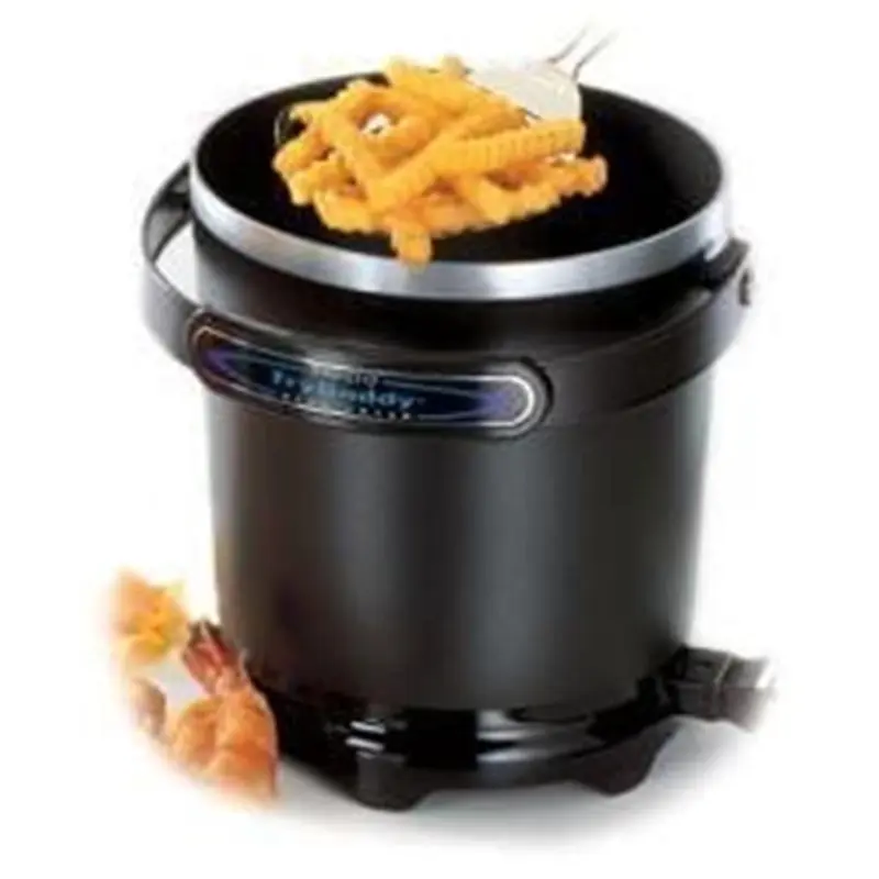 Presto Black FryDaddy Electric Deep Fryer