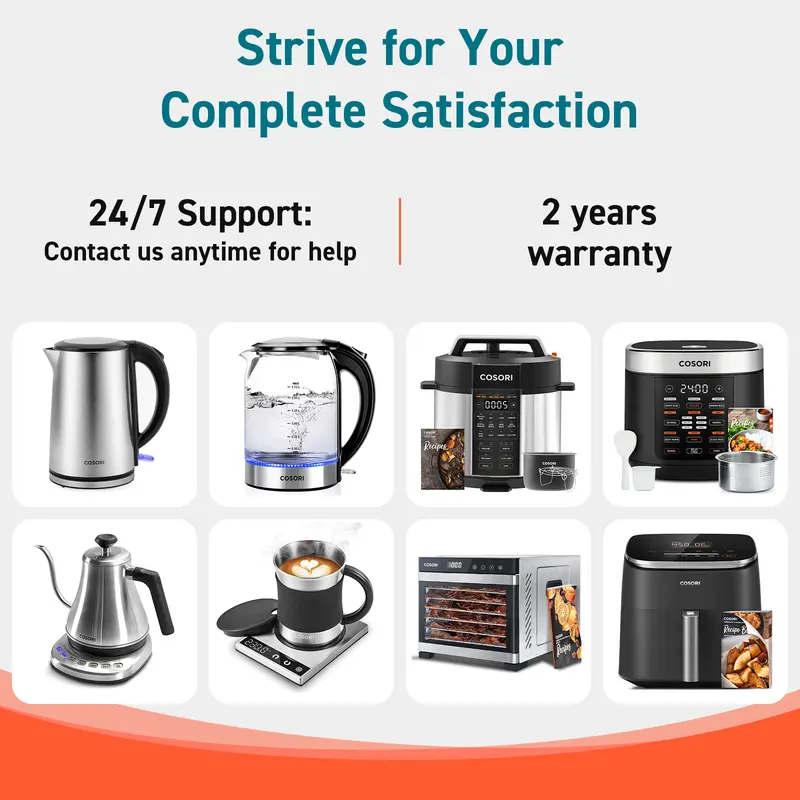 Cosori Stainless Steel 9-in-1 Multi-Cooker Kitchen Appliance image 8