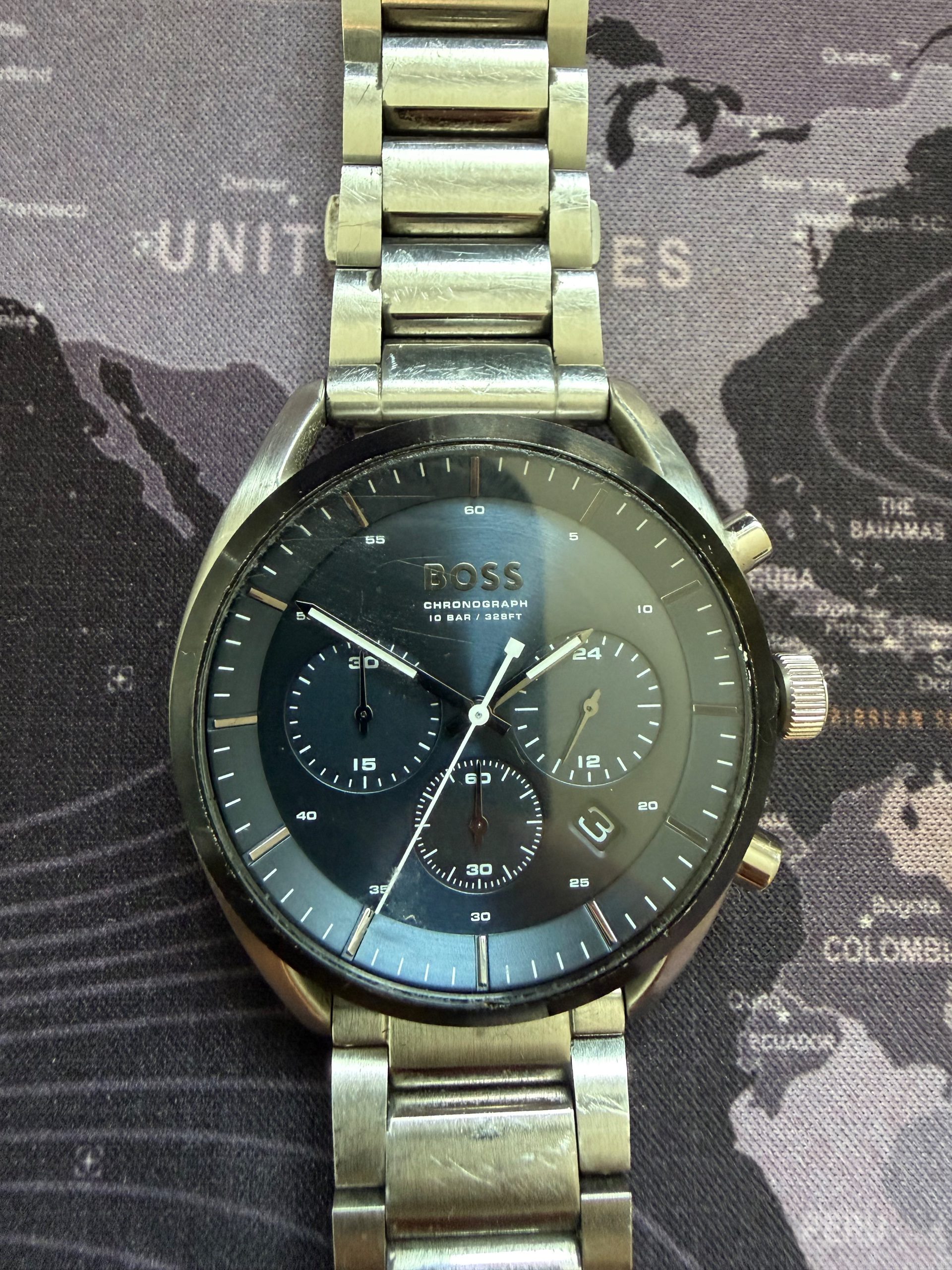 BOSS Black Chronograph Men's Stainless Steel Watch Analog