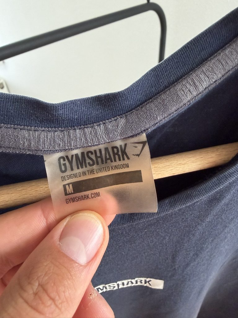 Gymshark Navy Blue Men's T-Shirt Medium image 3