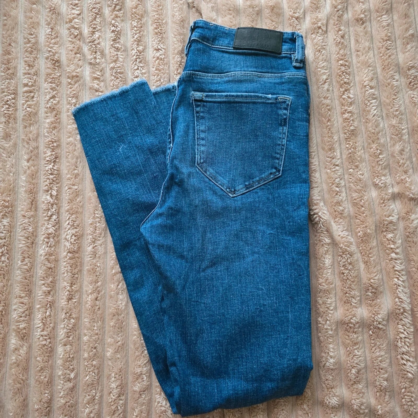 AllSaints Blue Ripped Skinny Jeans W29 Women's, style Stilt image 3