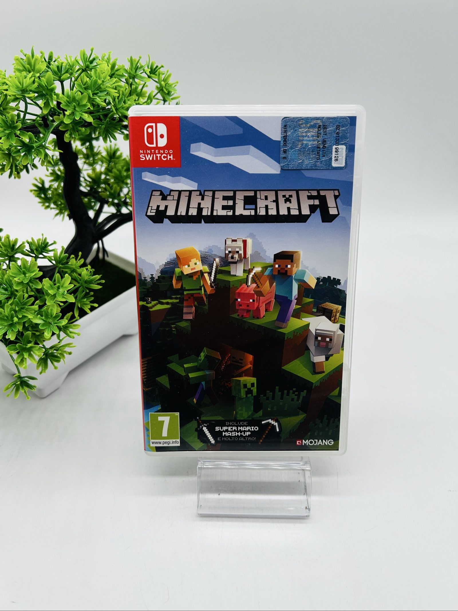Minecraft Nintendo Switch – Completo di Custodia – Testato e Funzionante