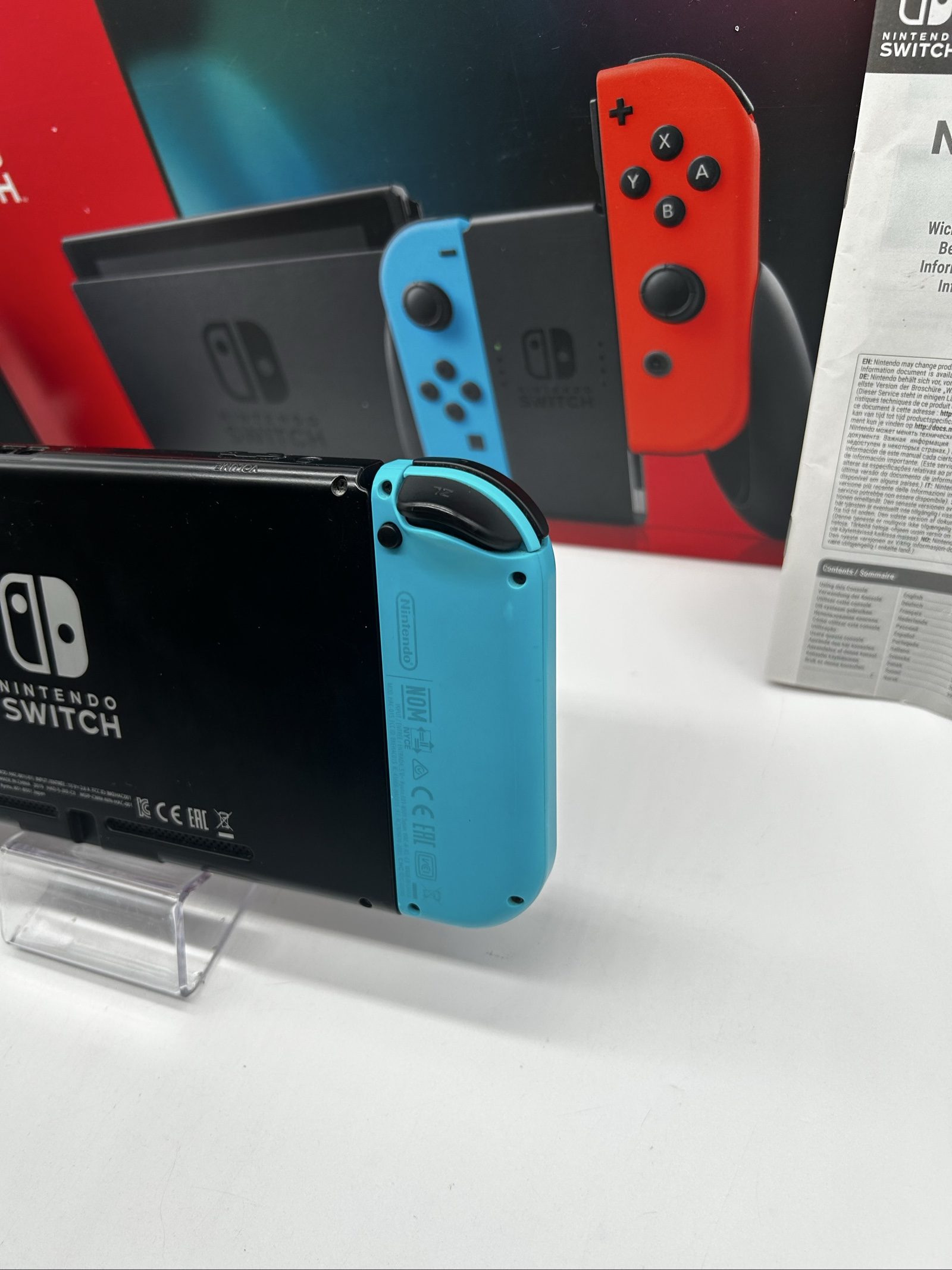 Nintendo Switch V2 Blu/Rossa + Scatola + Accessori Originali – Eccellenti image 8