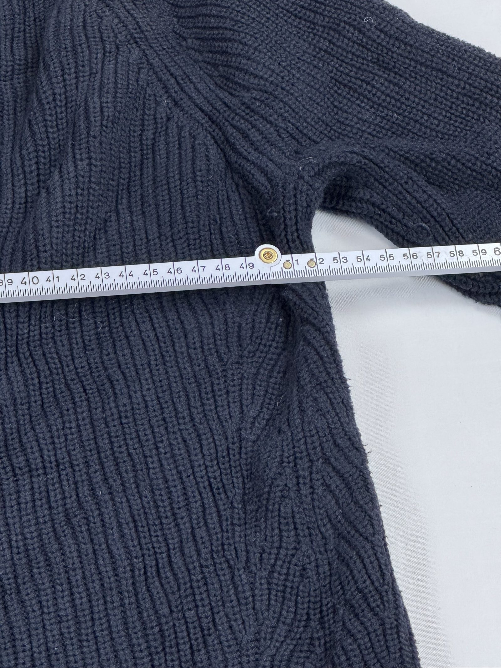 Tommy Hilfiger vintage Navy Blue Women's V-Neck Knit Sweater Medium image 4