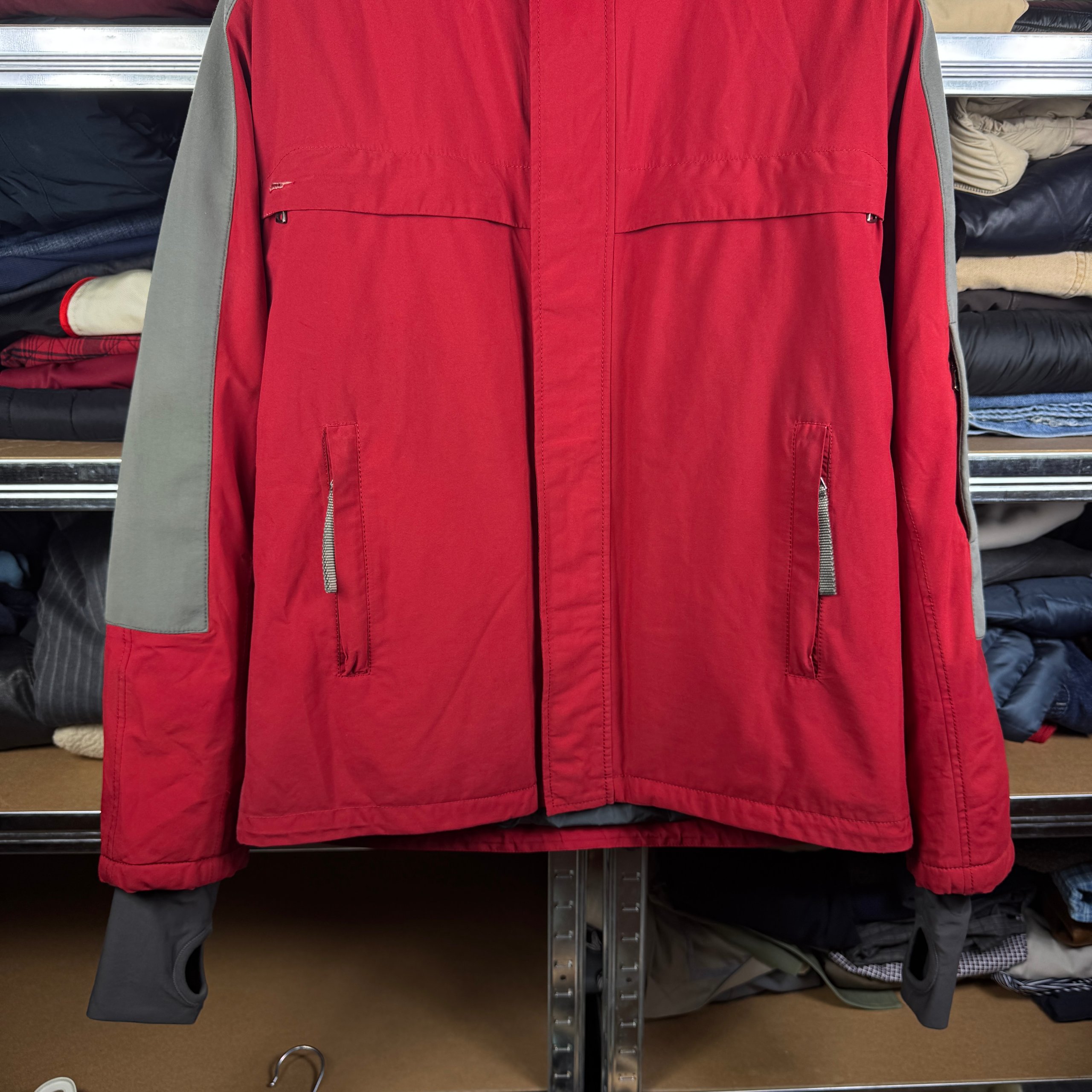 Rare Prada Luna Rossa Gore-tex Vintage Red & Grey Ski Suit Set Size M / 46-48 image 7