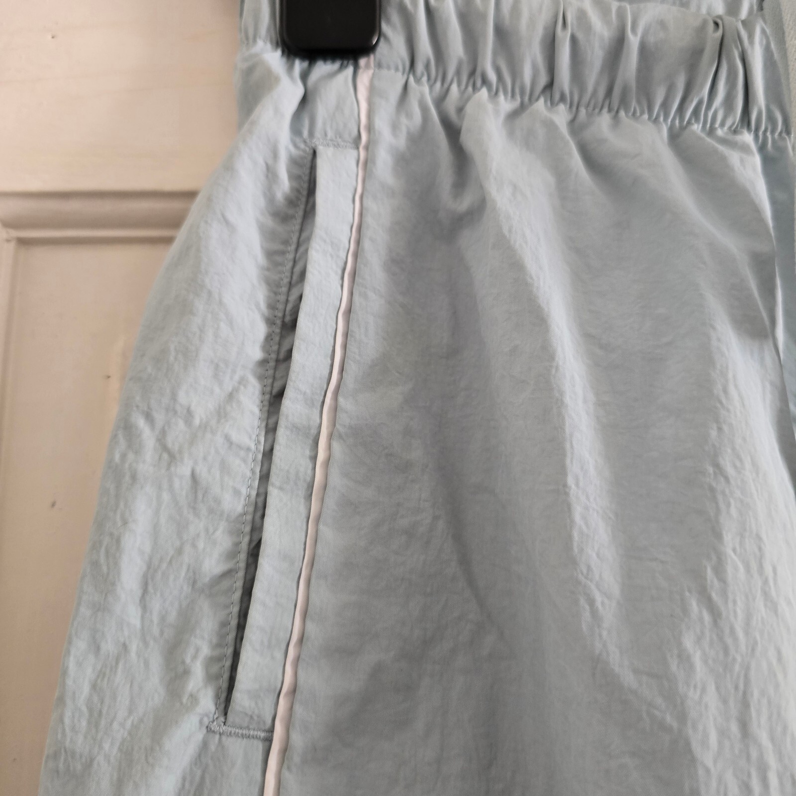 Gilly Hicks light blue lightweight wide leg trousers size S image 6