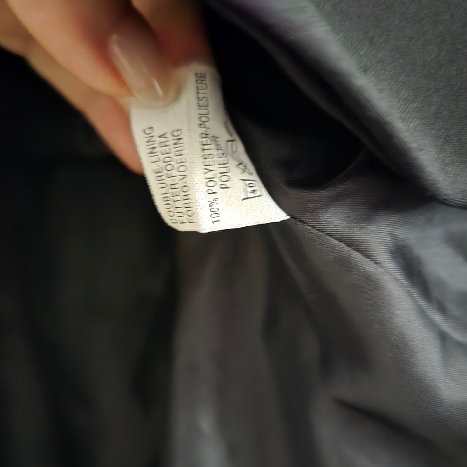 Black Tailored Blazer Single Breasted Jacket with Silver Decorative Buttons, size 8 / S image 4