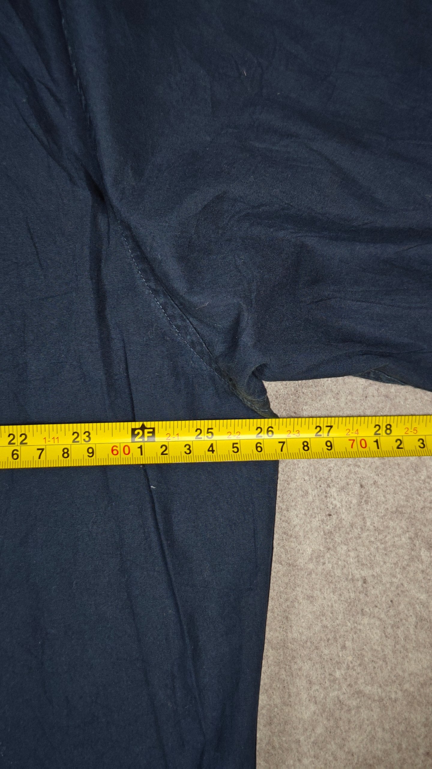 Nautica Men's Navy Sanded Poplin Shirt XL image 5