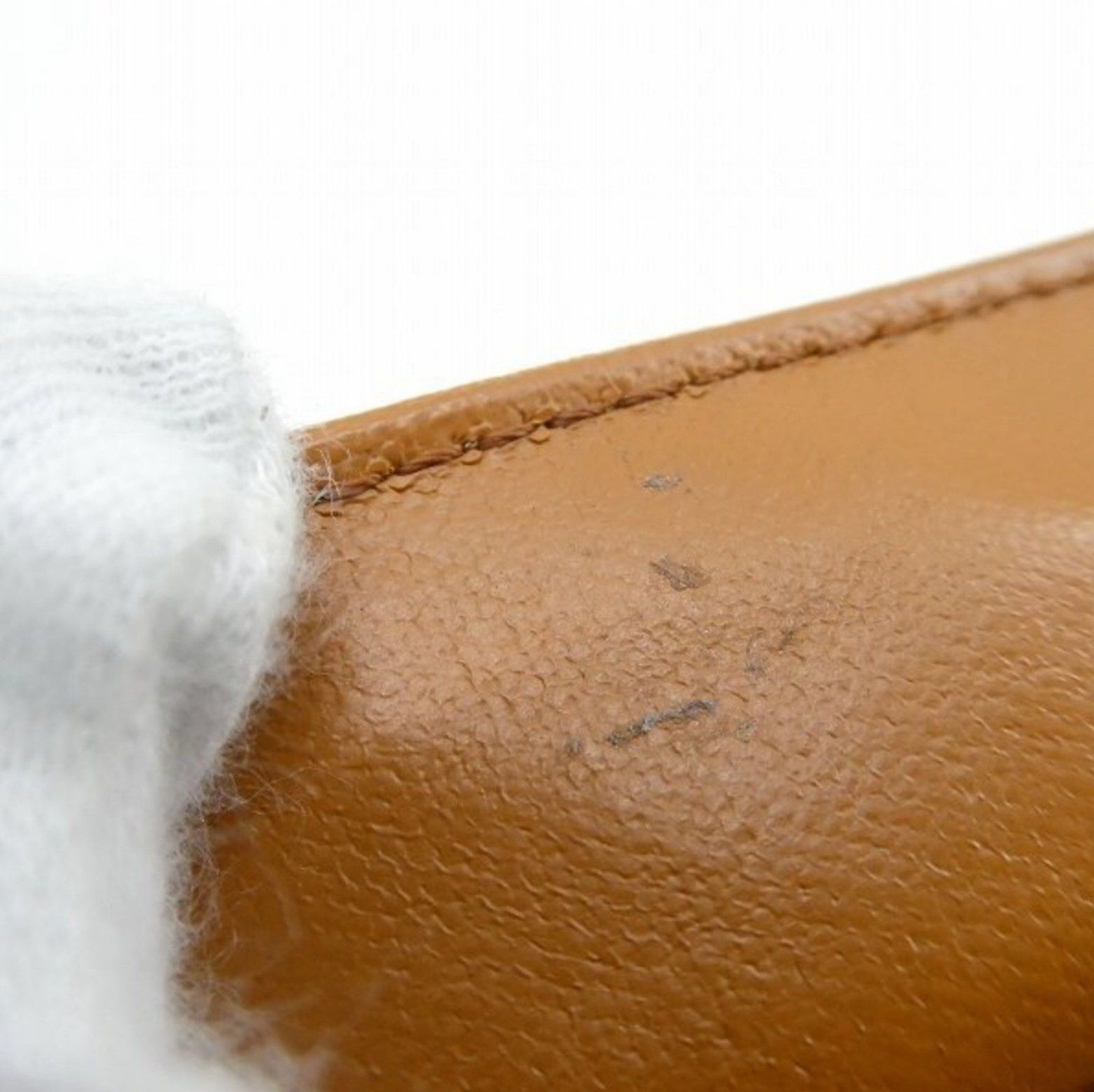 Porter Yoshida & Co. Camel Brown Leather Sling Shoulder Bag Unisex image 7