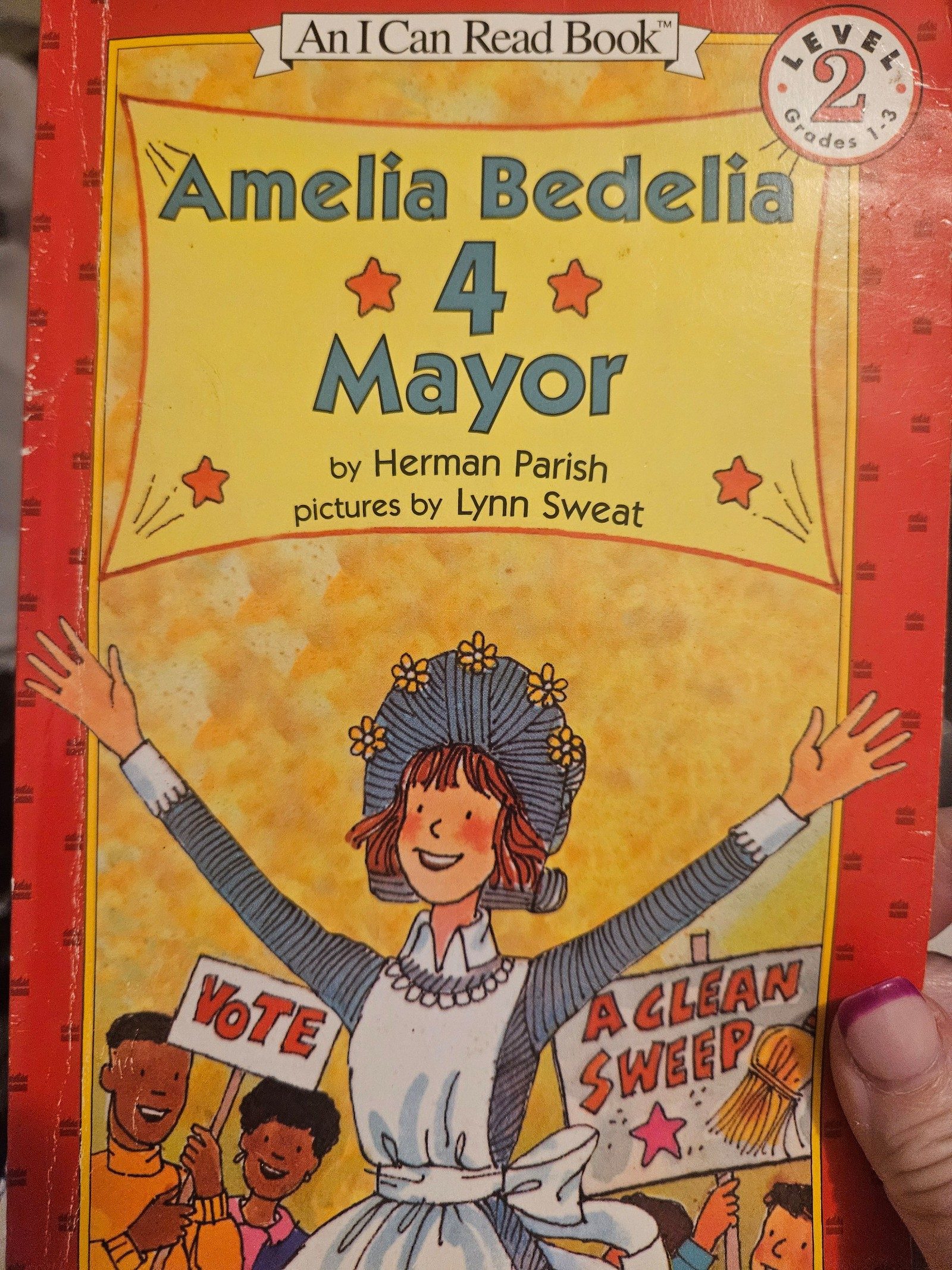 Amelia Bedelia 4 Mayor by Herman Parish Level 2 Children's Book