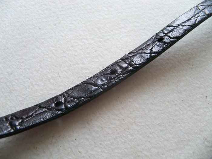 Gucci Black Leather Belt – Made in Italy image 4