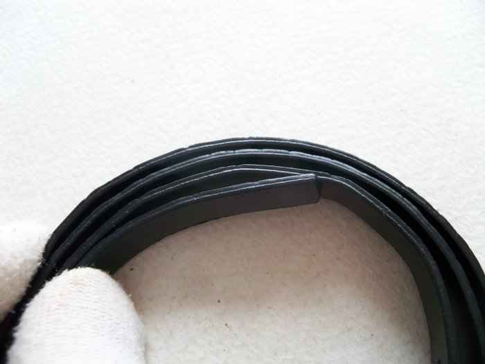 Gucci Black Leather Belt – Made in Italy image 5
