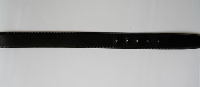 Céline Triomphe Buckle Leather Belt image 9