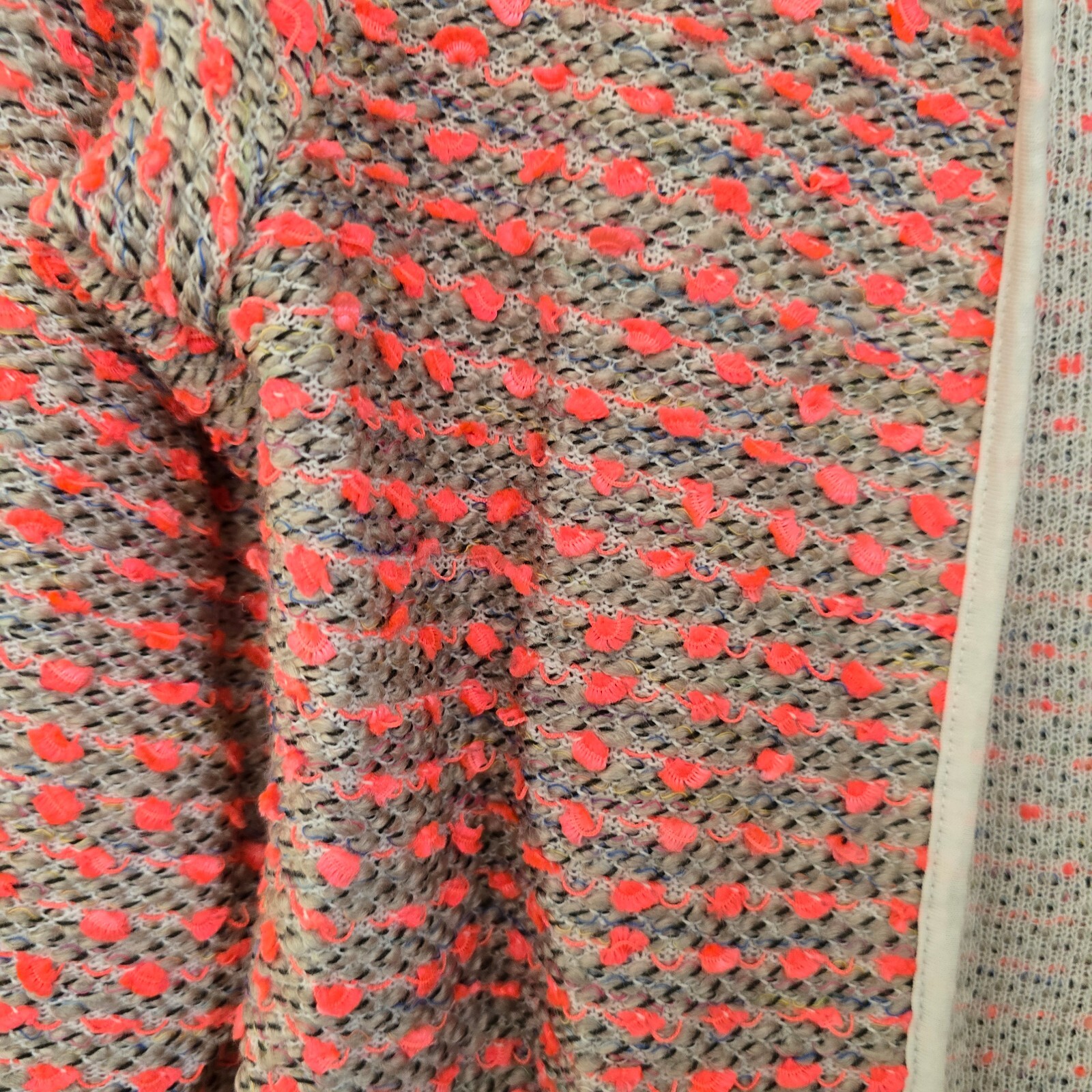 ASOS Textured Knit Open Front Cardigan Jacket UK 10 image 7