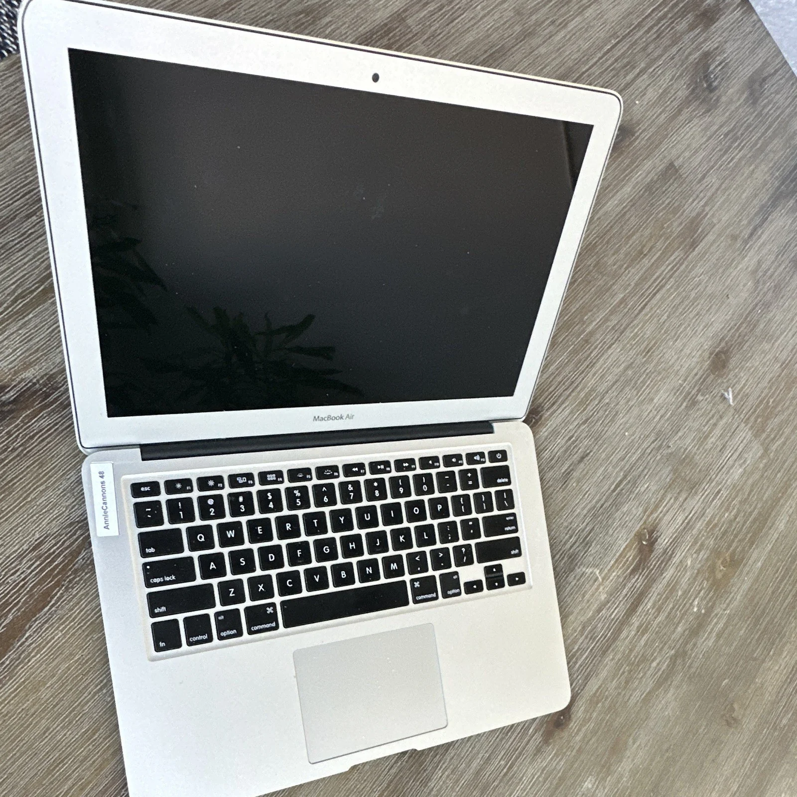 Apple MacBook Air Silver Laptop Model A1466 image 2