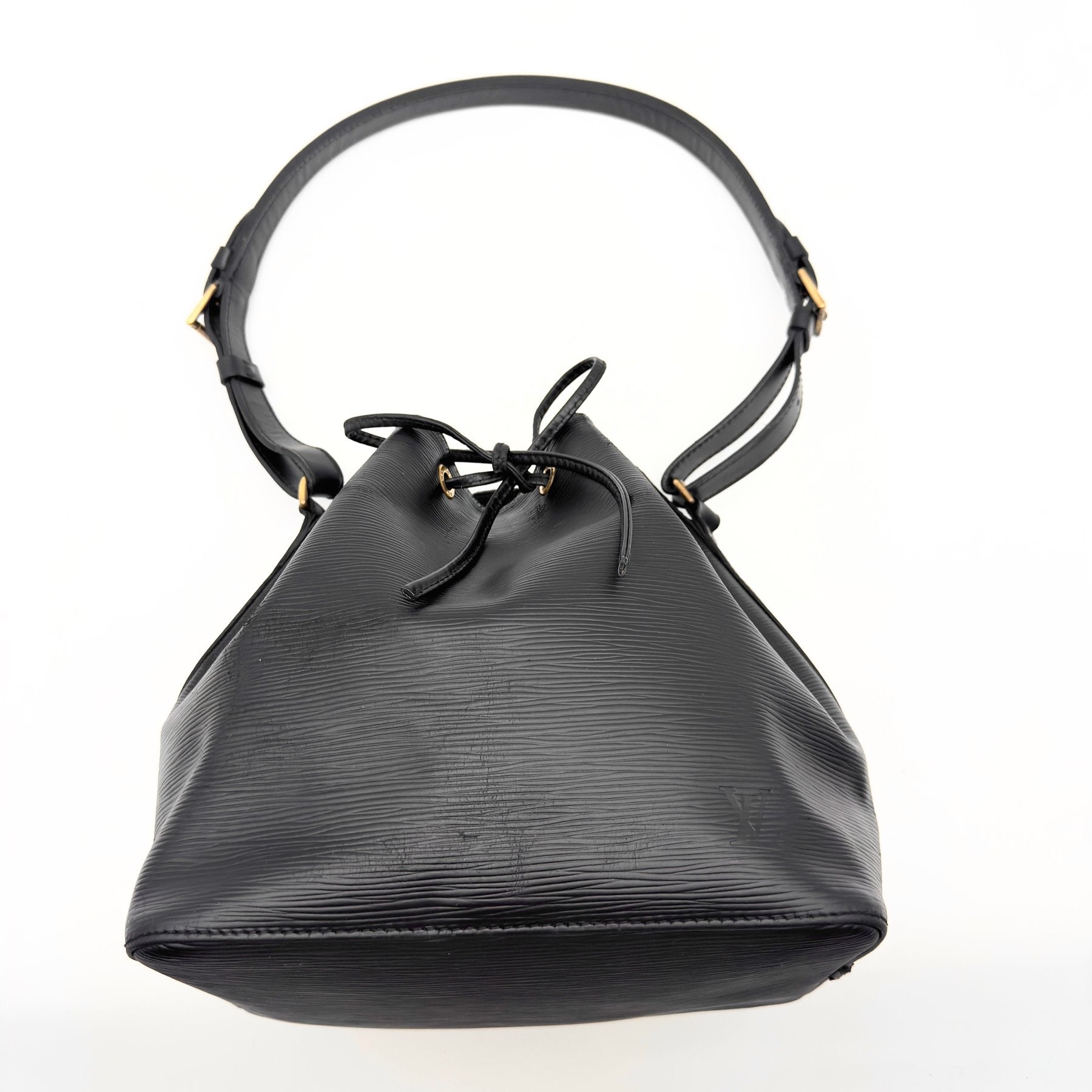 Louis Vuitton Petit Noé Black Epi Leather Shoulder Bag image 7