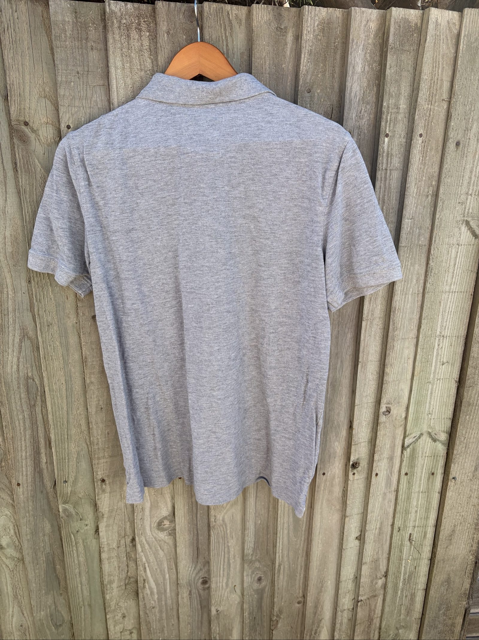 Crew Clothing Company Men Grey Polo Shirt Medium image 3