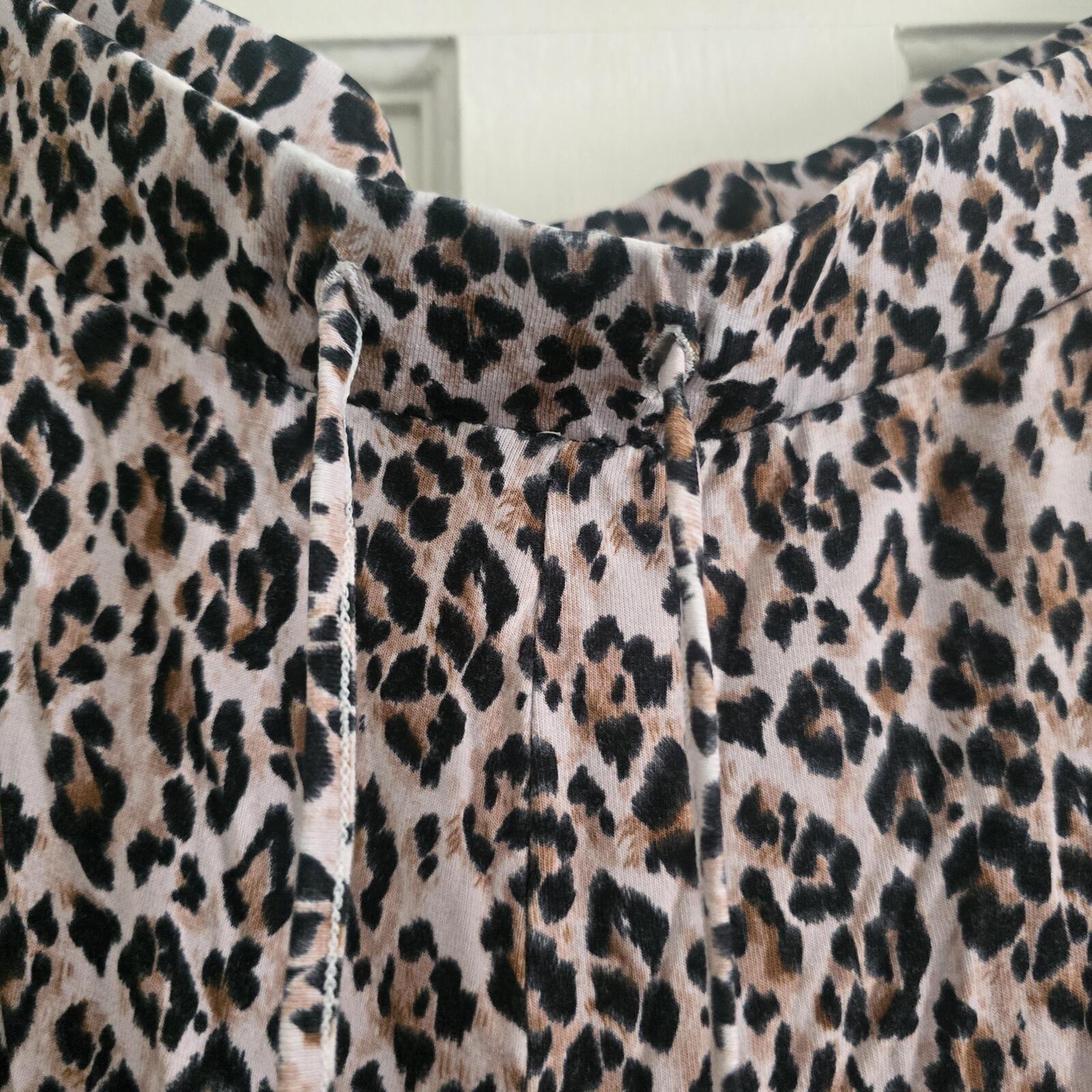 Leopard Print Stretchy Leggings image 5