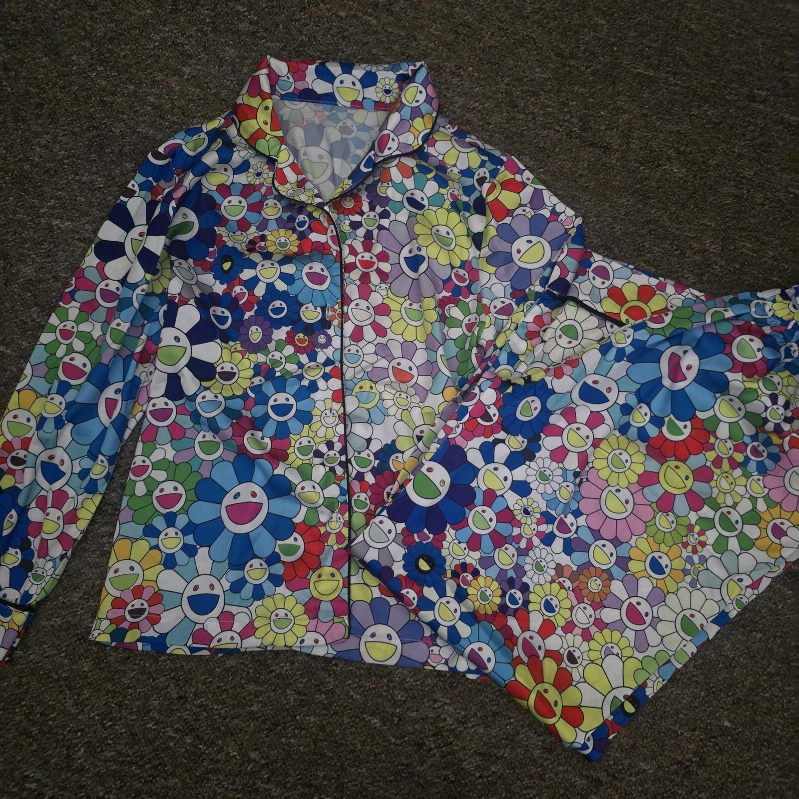 Colourful Floral Print Lightweight Jacket Size 140