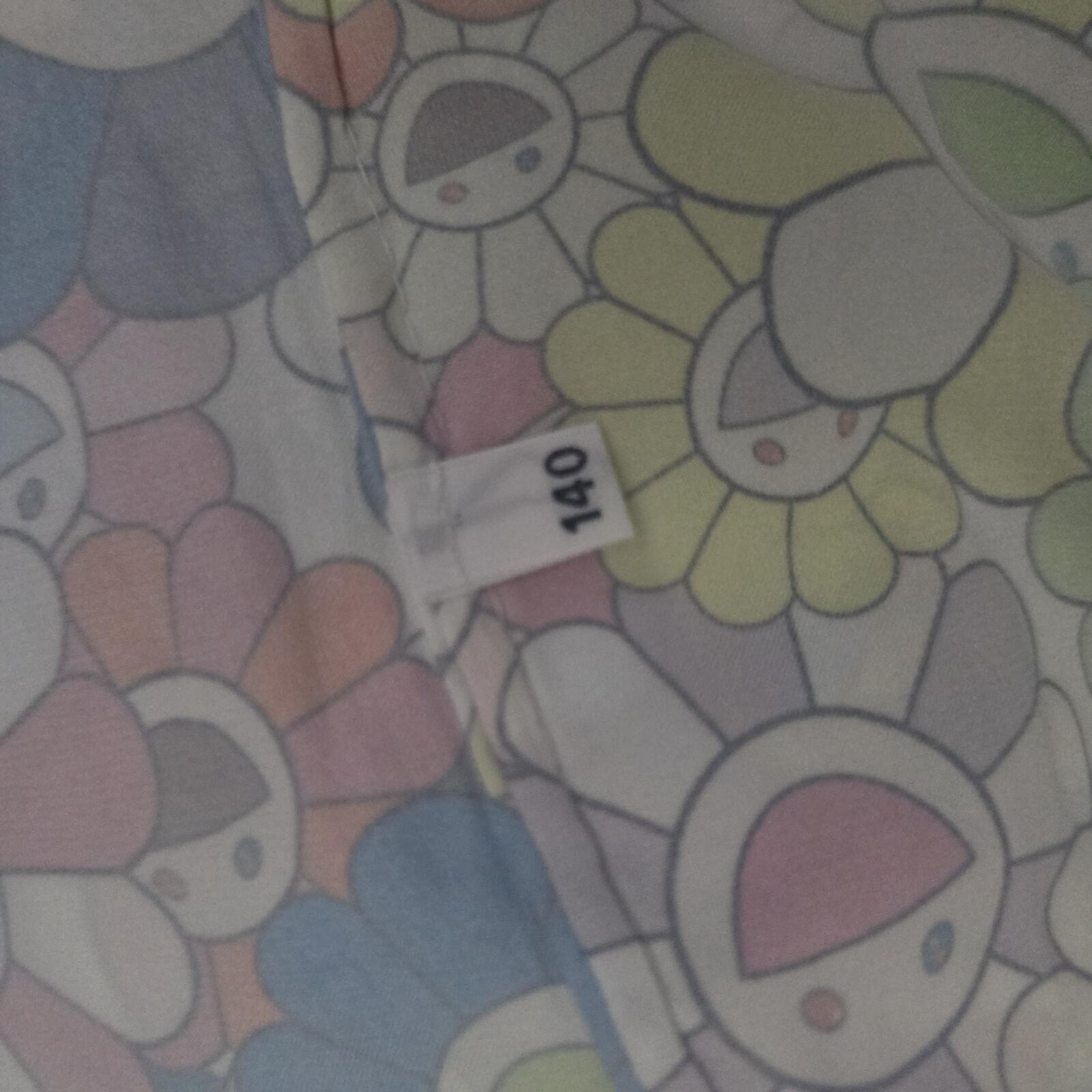 Colourful Floral Print Lightweight Jacket Size 140 image 2