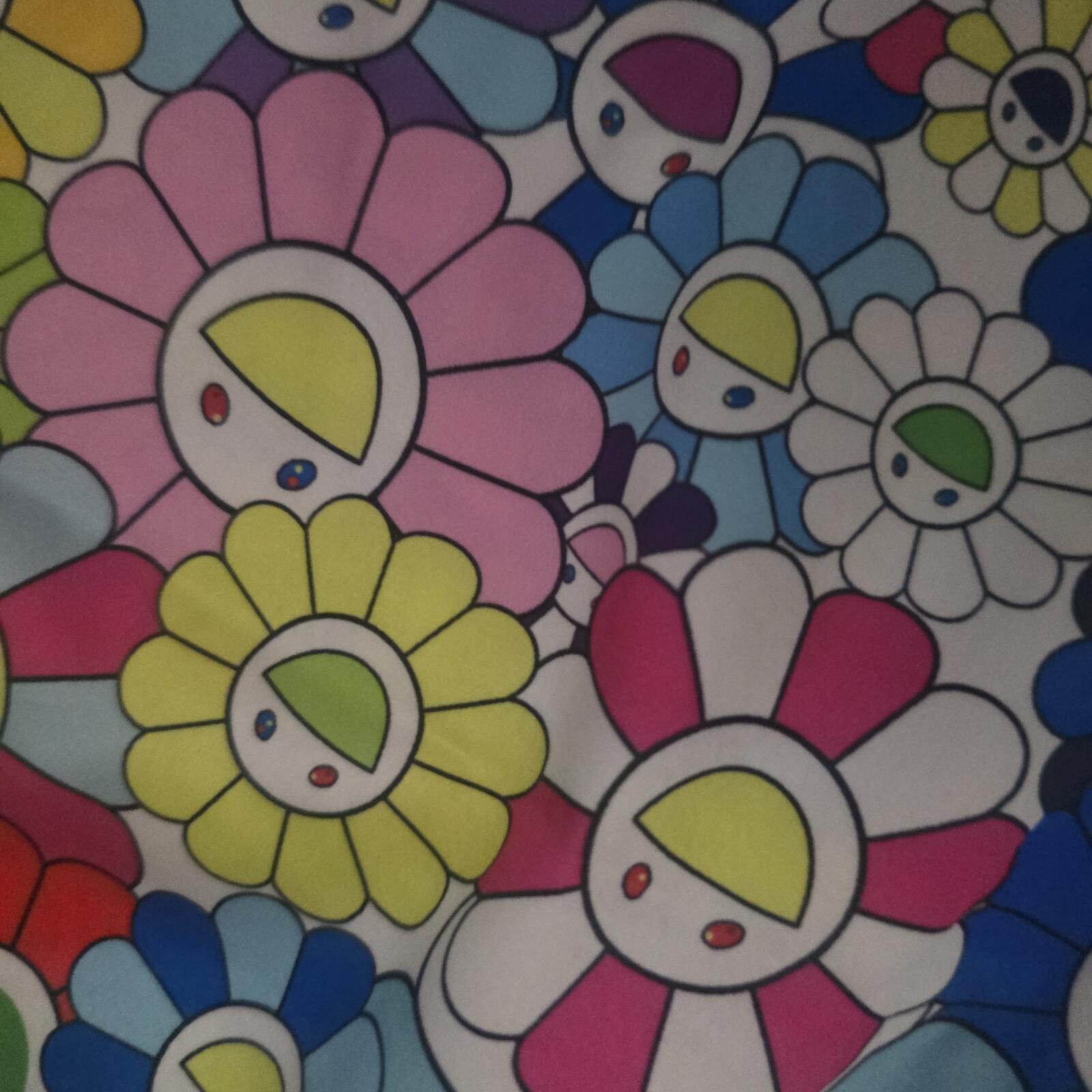 Colourful Floral Print Lightweight Jacket Size 140 image 3