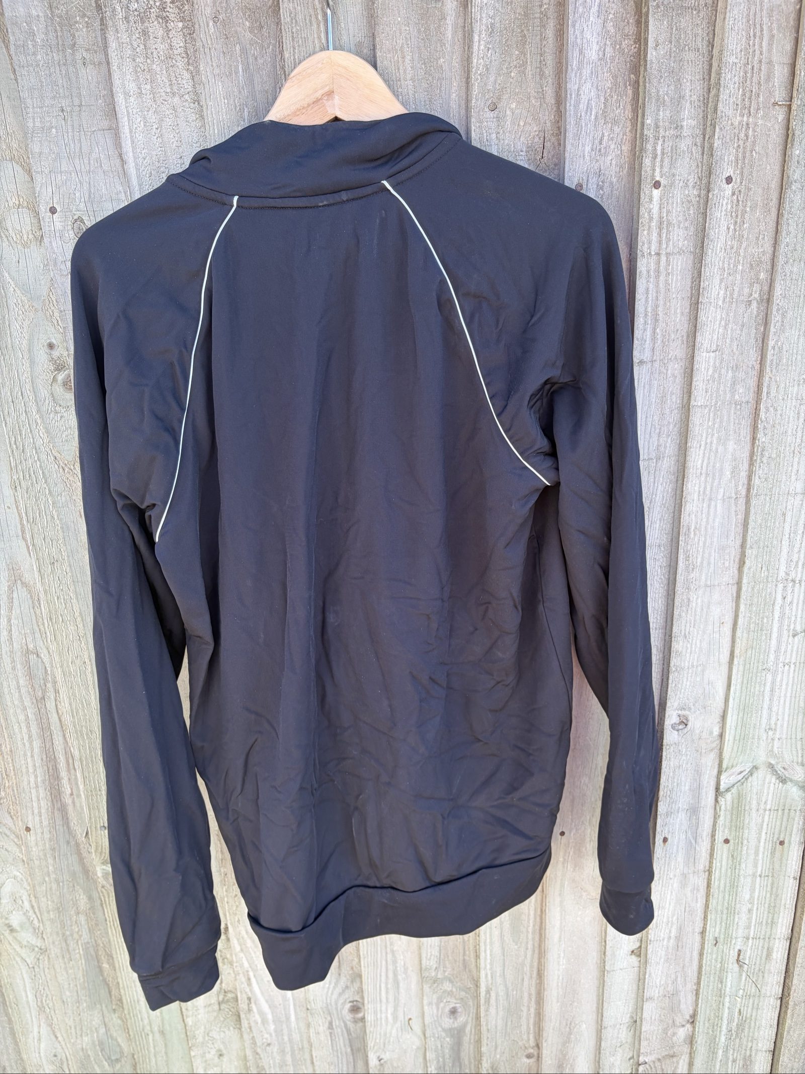 Jack Wills Men's Black Zip Up Hoodie Medium Lightweight image 3