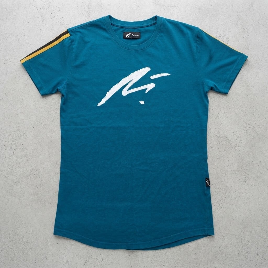 Mauvais Blue Logo T-Shirt