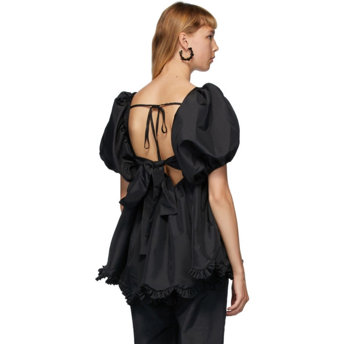 New Cecilie Bahnsen Black Dress Size S image 5