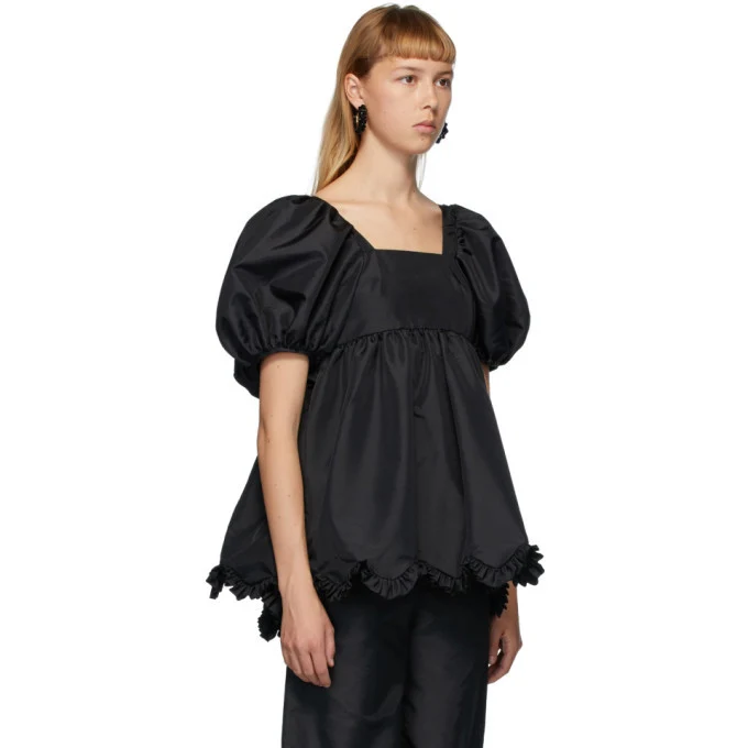 New Cecilie Bahnsen Black Dress Size S image 4