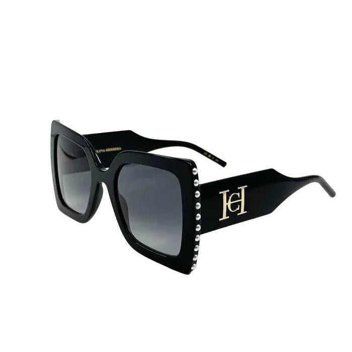 Carolina Herrera Black Acetate Sunglasses image 10