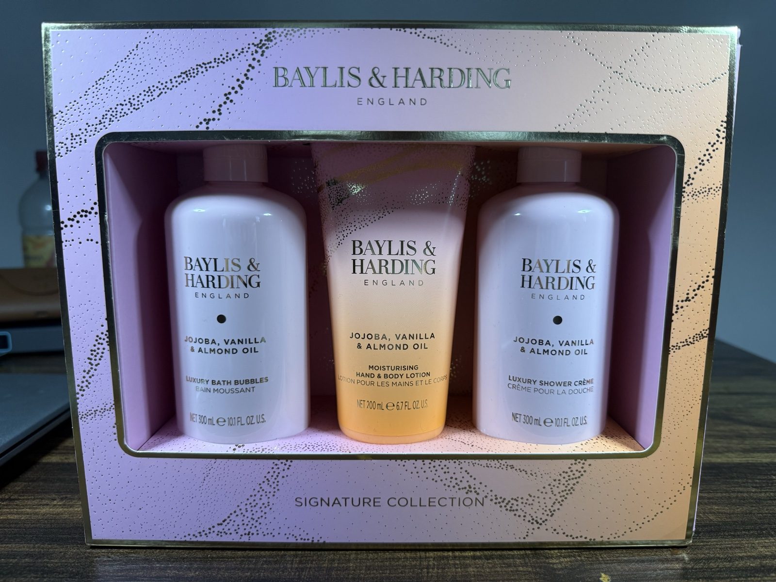 Baylis & Harding Luxury Bath Bubbles, Hand & Body Lotion & Shower Crème Set