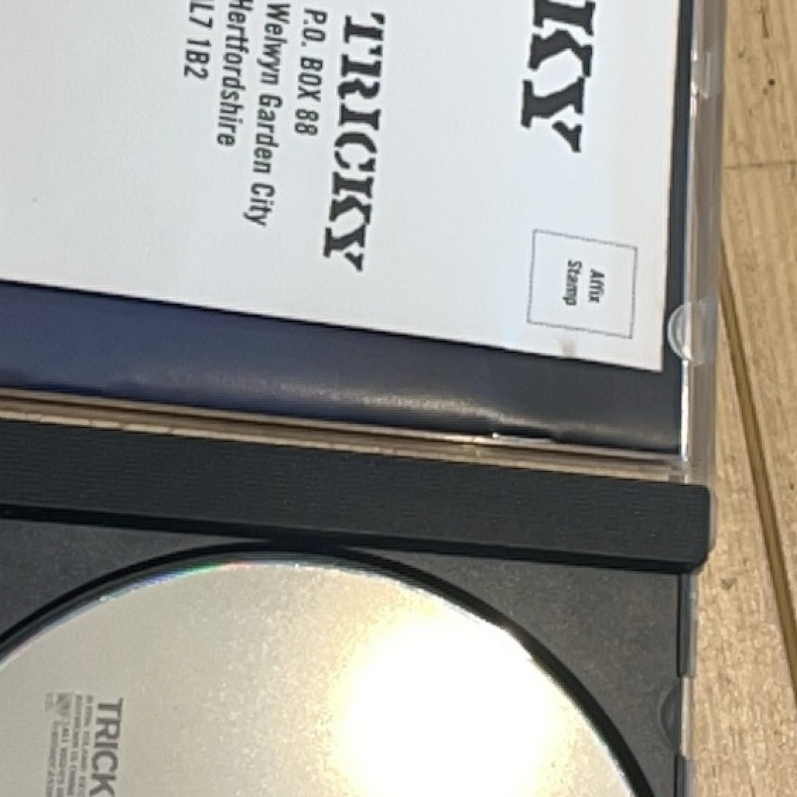 Tricky Pre-Millennium Tension CD image 3
