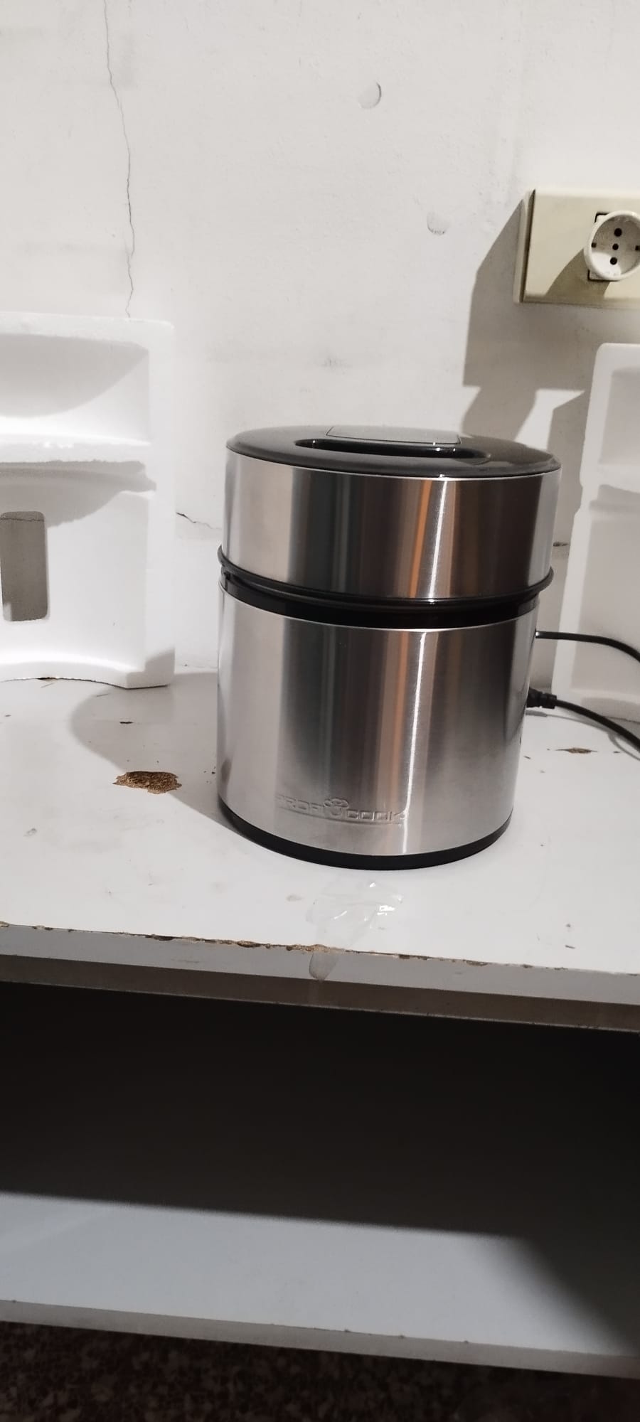 Severin gelatiera Elettrico Acciaio Inox Argento