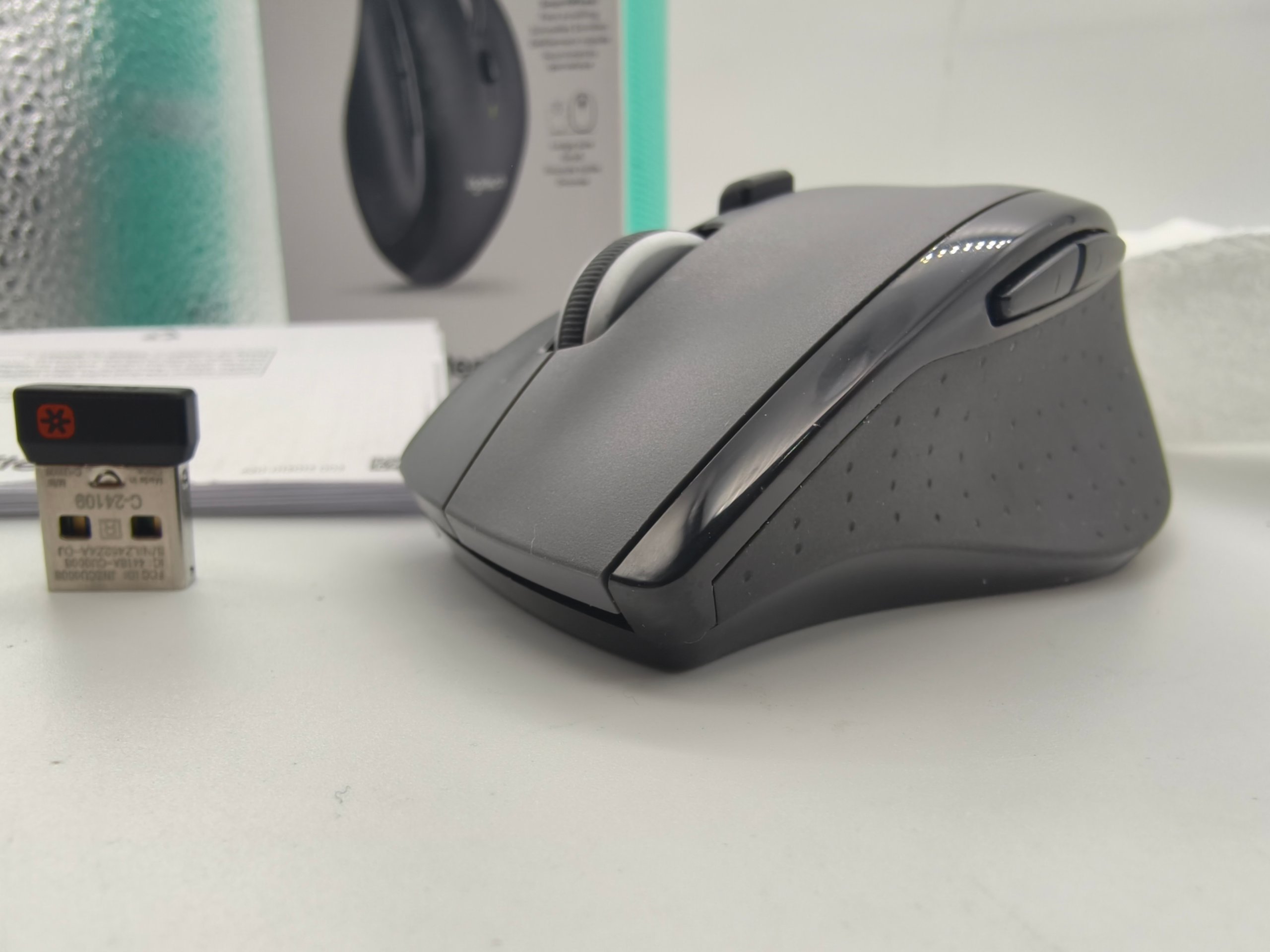 Logitech M705 Marathon Mouse Wireless Nero image 4