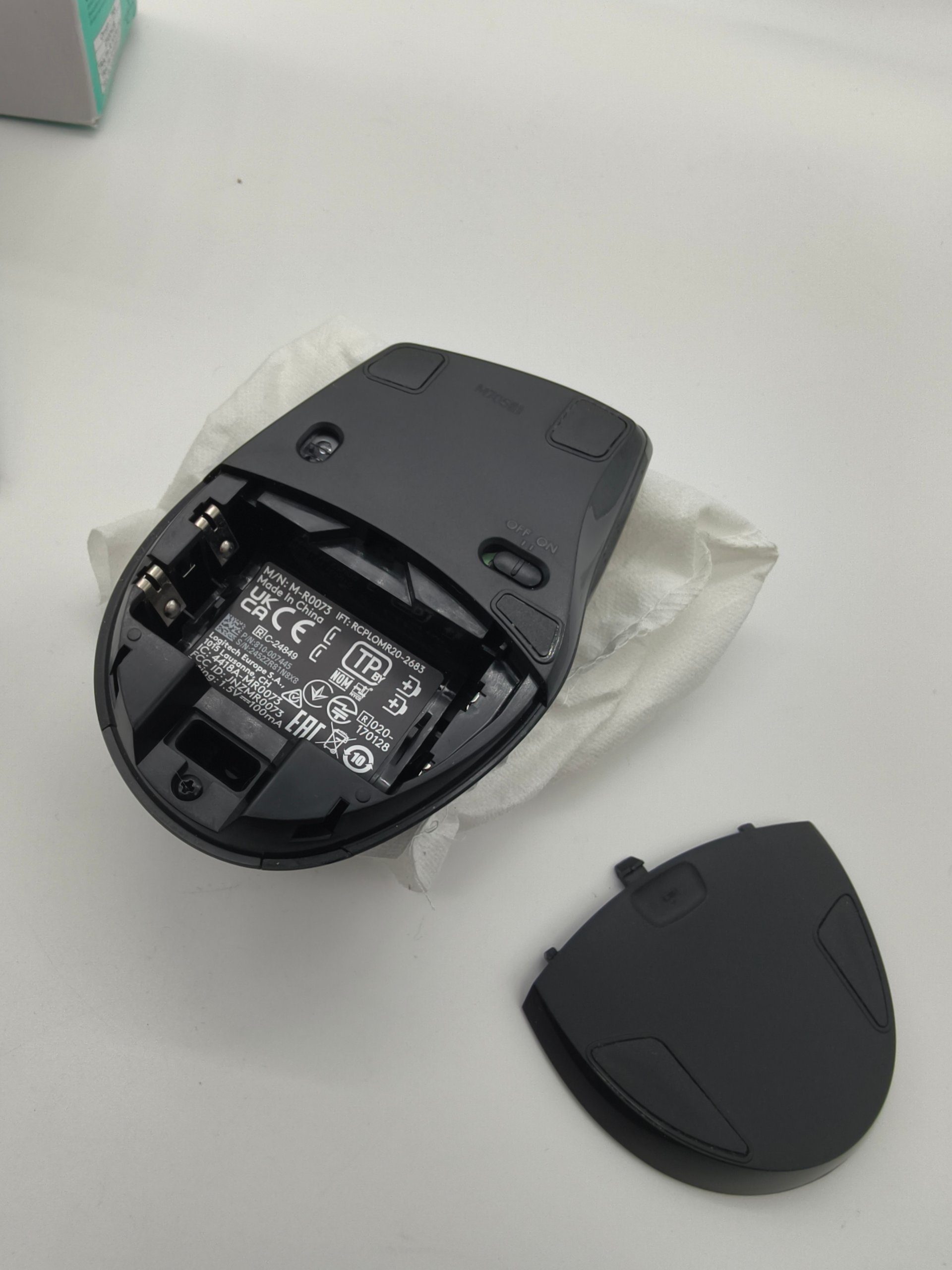 Logitech M705 Marathon Mouse Wireless Nero image 10