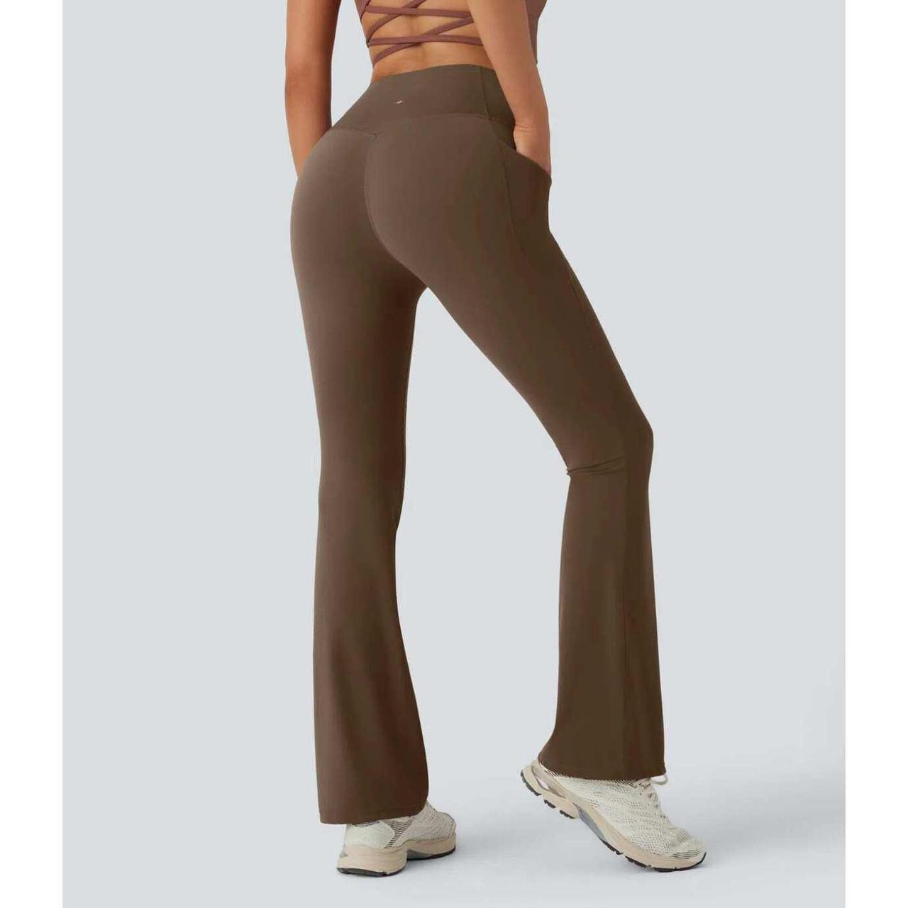 HALARA High Waisted Tummy Control Shaping Yoga Bootcut- XL Petite image 2