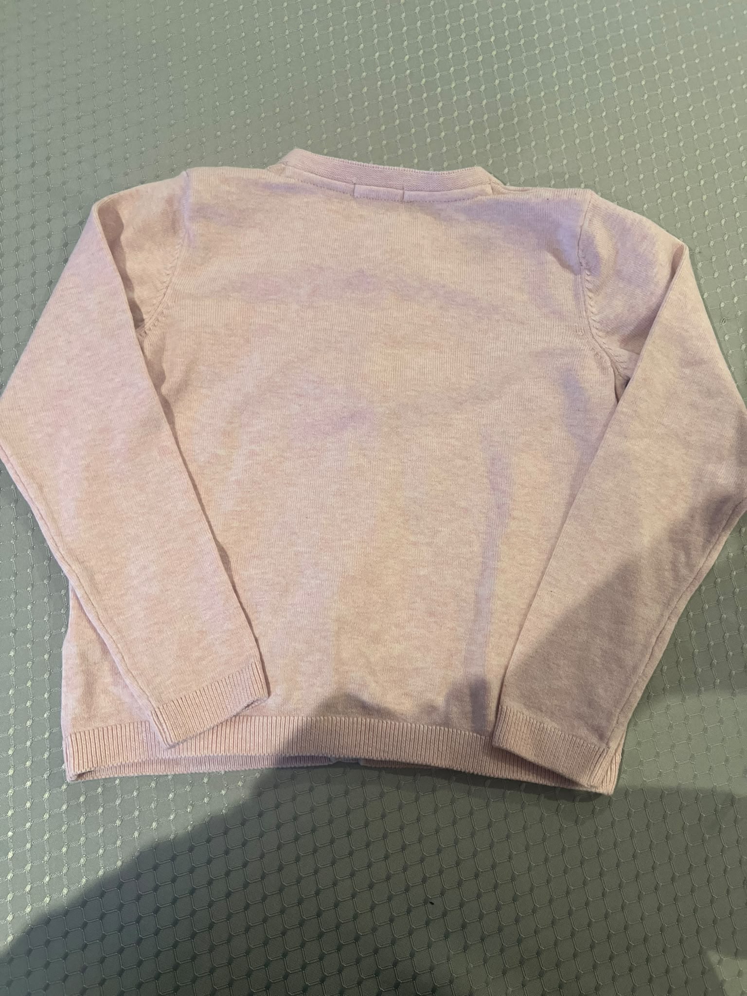 Next Kids' Pink Cotton Blend Cardigan 3-4 Years image 6