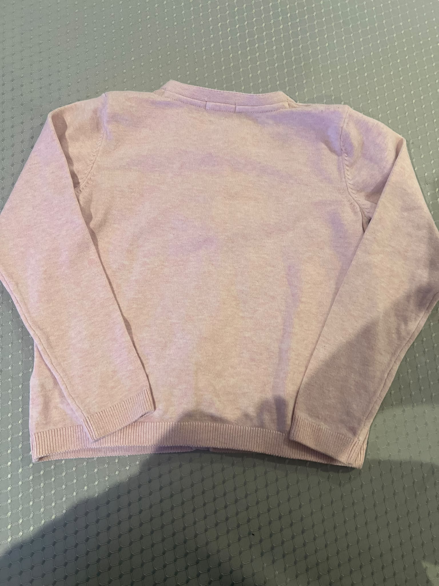 Next Kids' Pink Cotton Blend Cardigan 3-4 Years image 7