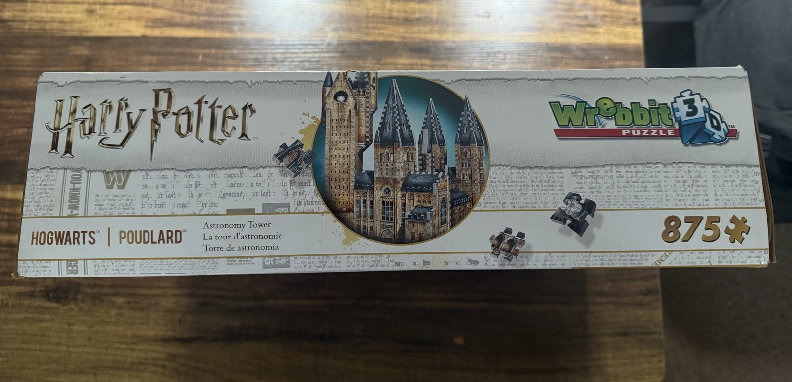 Harry Potter Hogwarts Astronomy Tower Wrebbit 3D Puzzle 875 Pieces image 3
