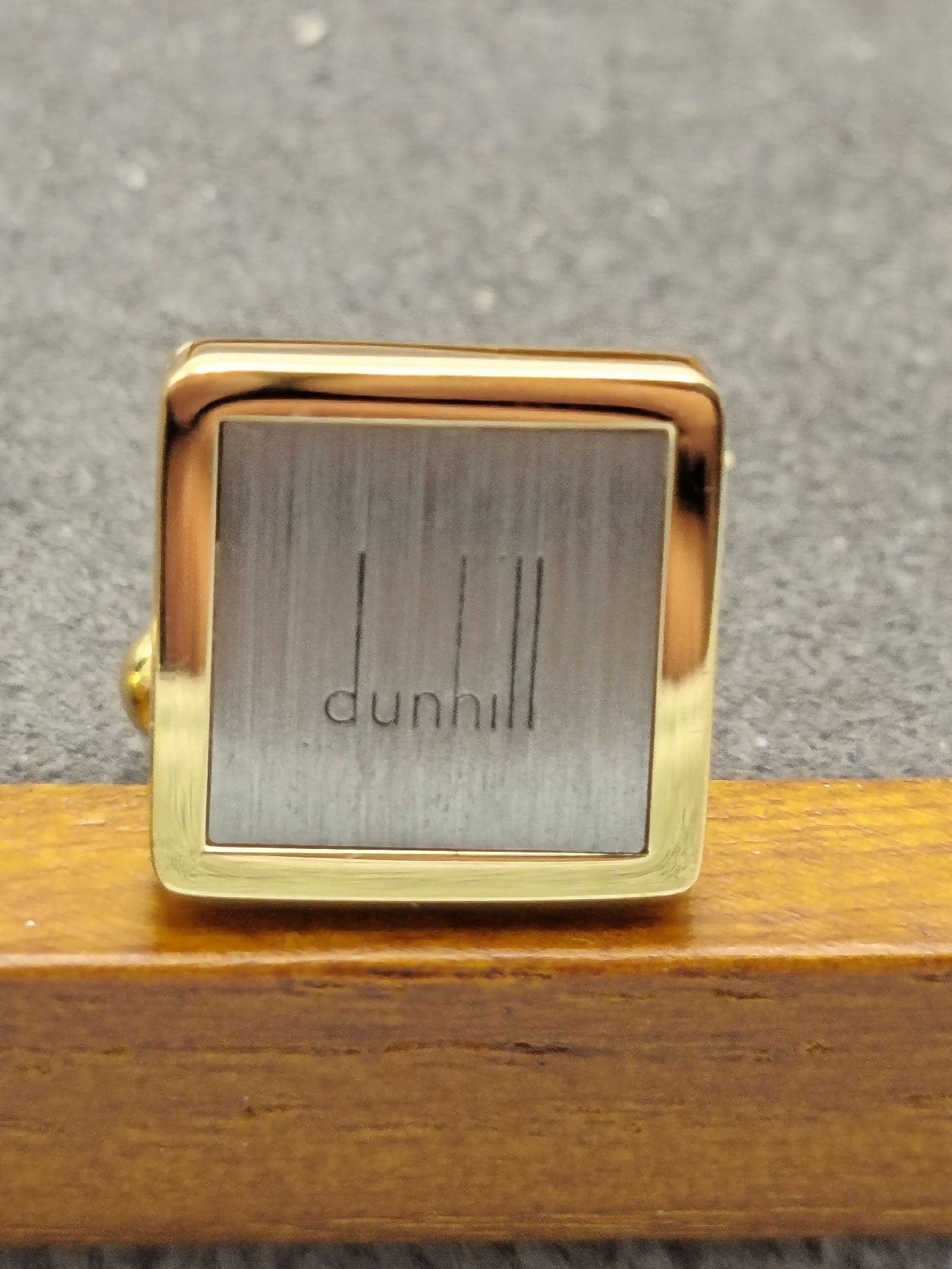Dunhill Gold & Silver Square Cufflinks with Box image 4
