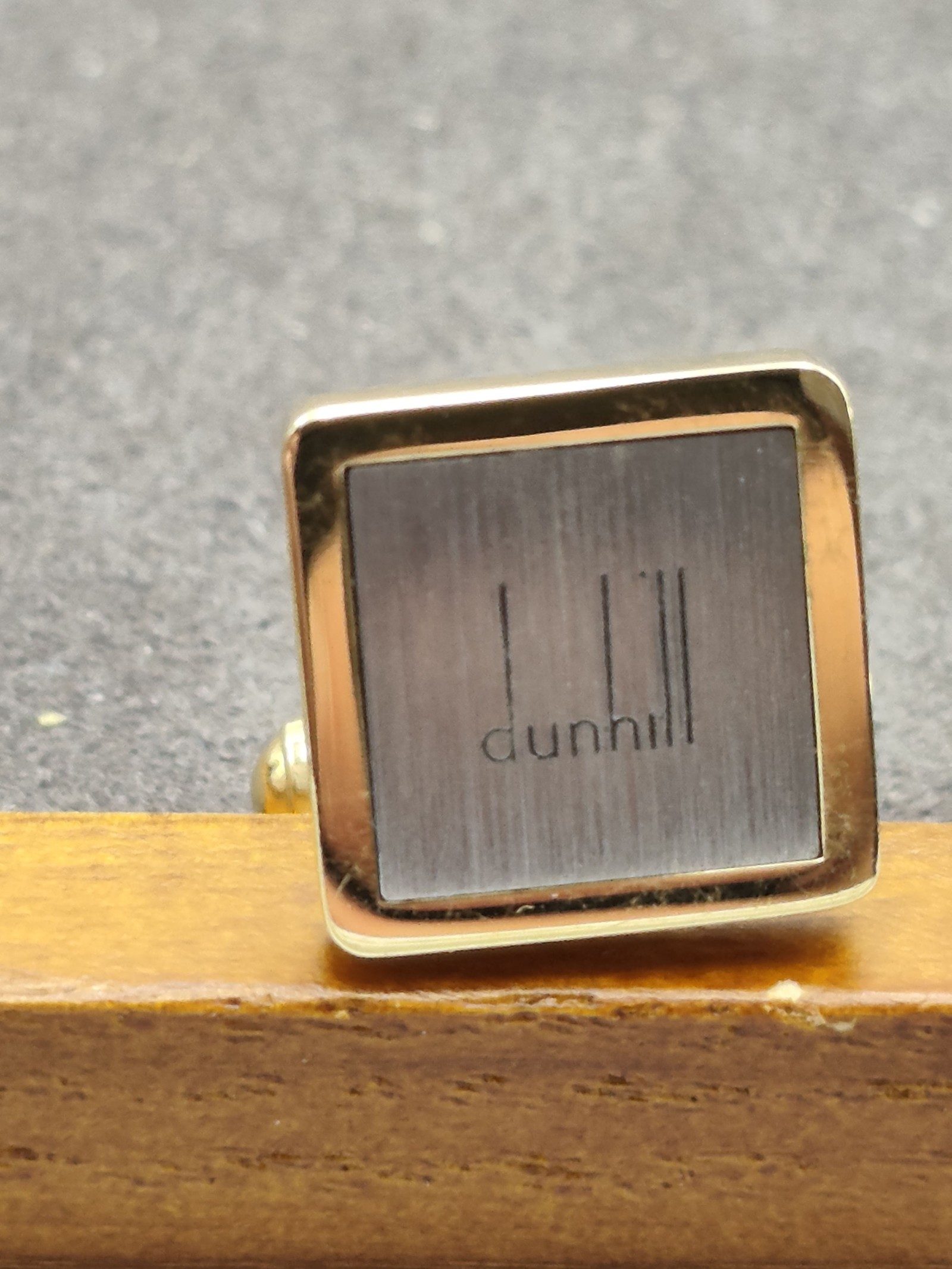Dunhill Gold & Silver Square Cufflinks with Box image 5