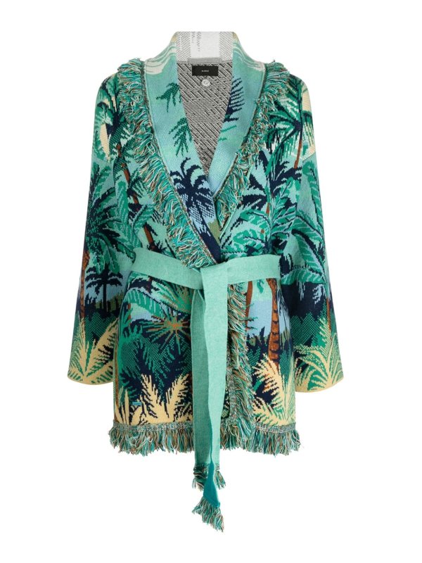 New Alanui Natural Sanctuary Cashmere Cardigan Size S