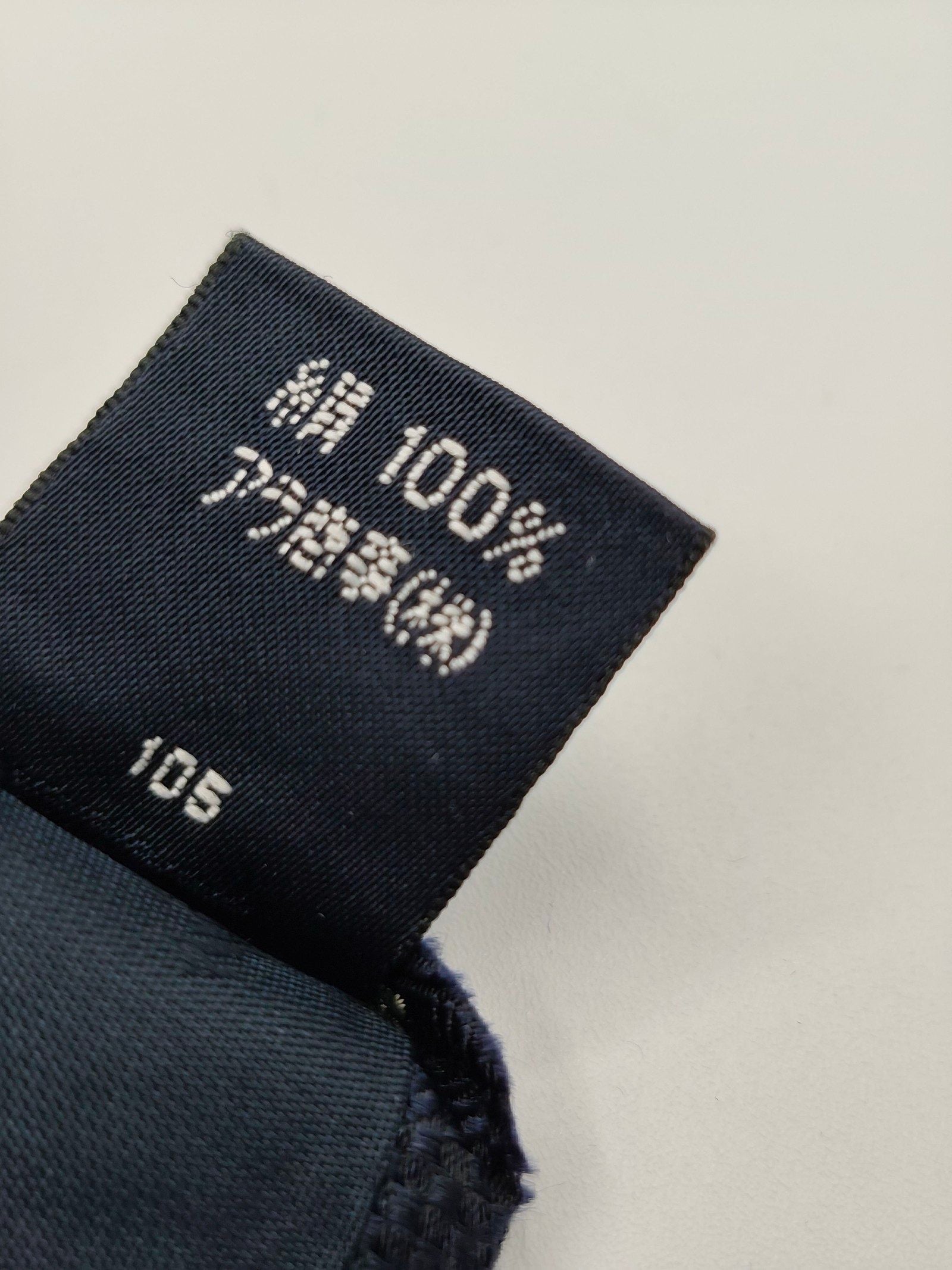 Burberry Navy Blue Paisley Pattern Silk Tie image 6