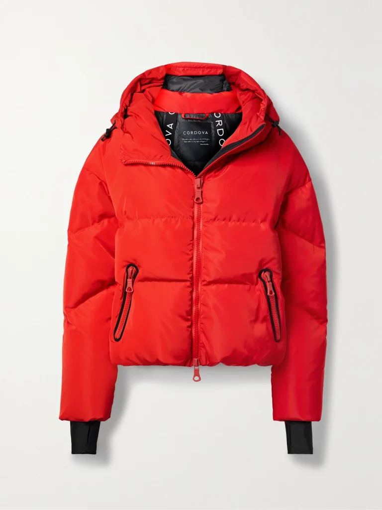 New Cordova Red Down Puffer Ski Jacket Size L