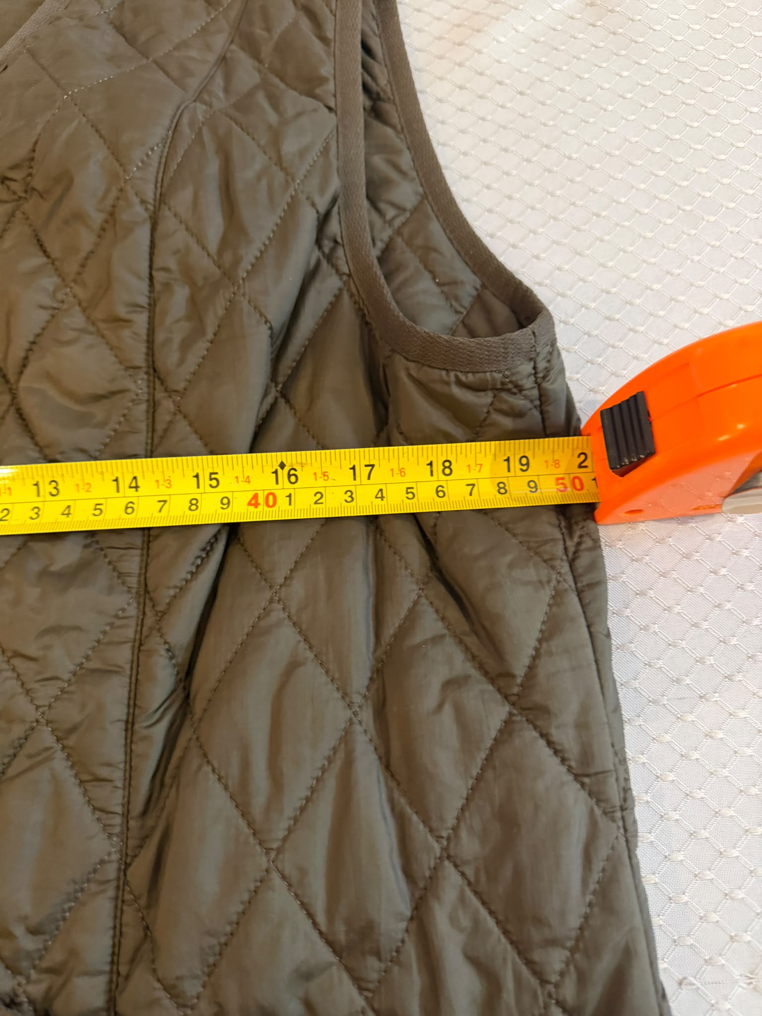 Barbour Brown Betty Quilted Interactive Liner UK 16 image 10