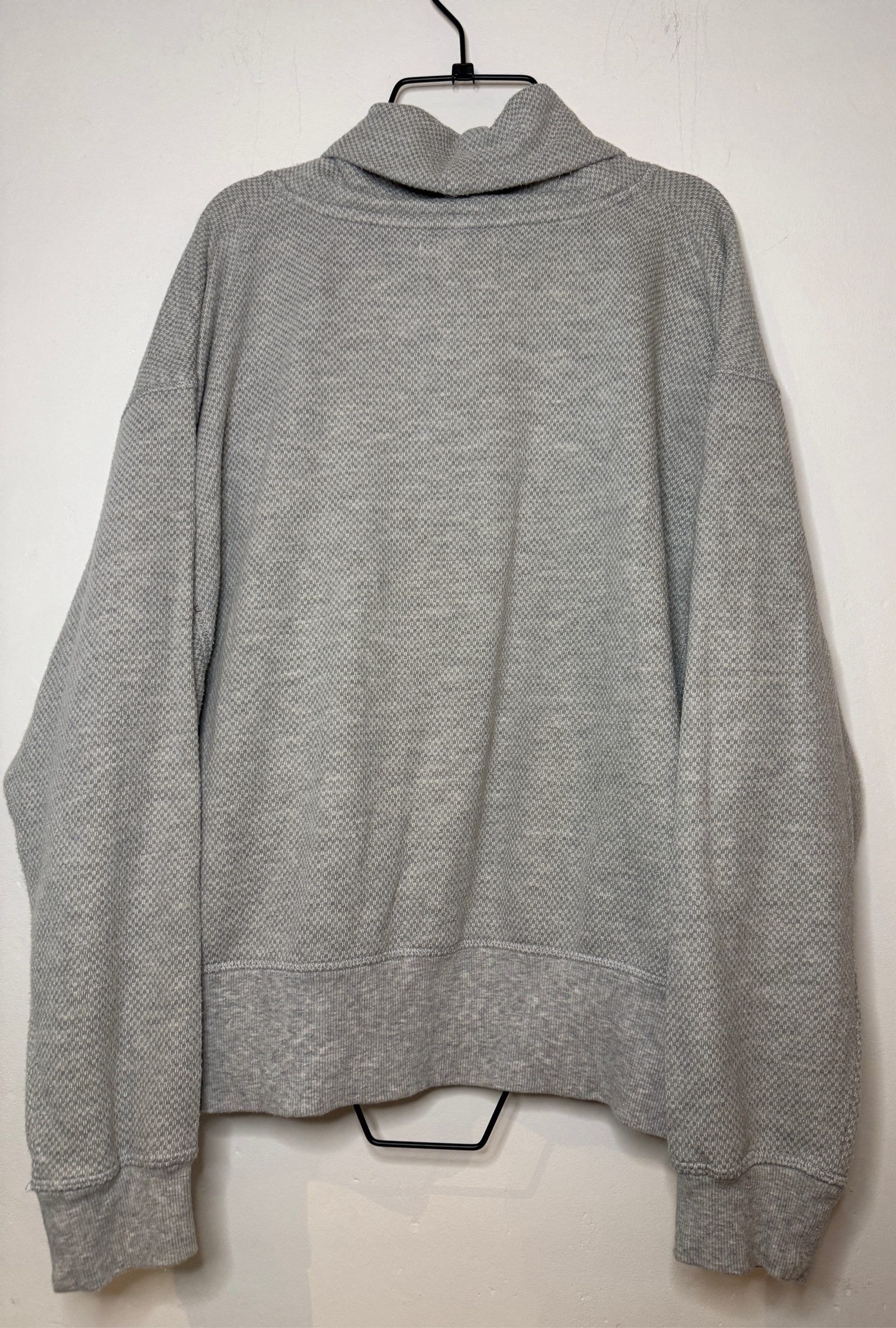 Next Women Grey Textured Jumper Medium Downtime image 2