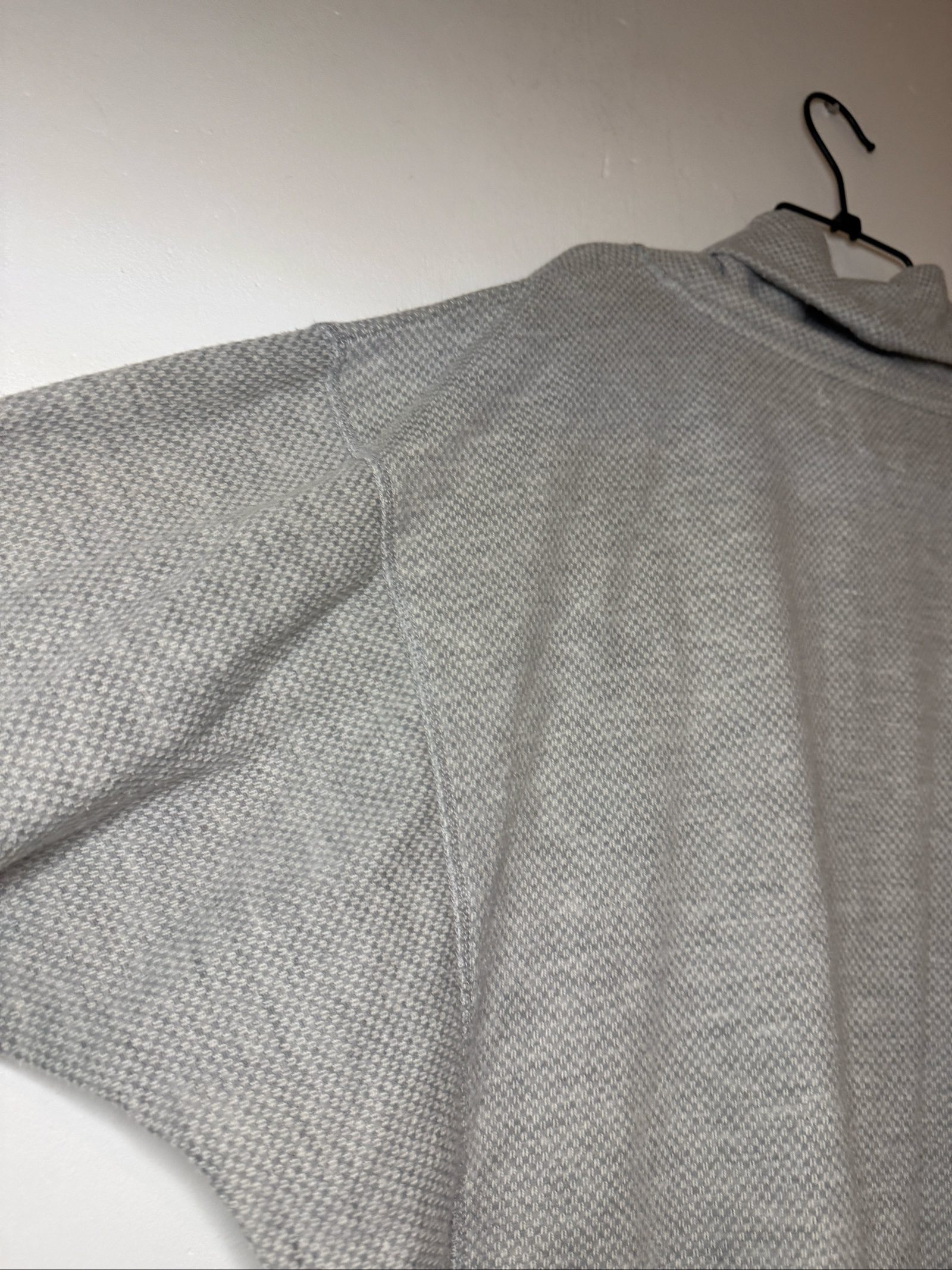 Next Women Grey Textured Jumper Medium Downtime image 5
