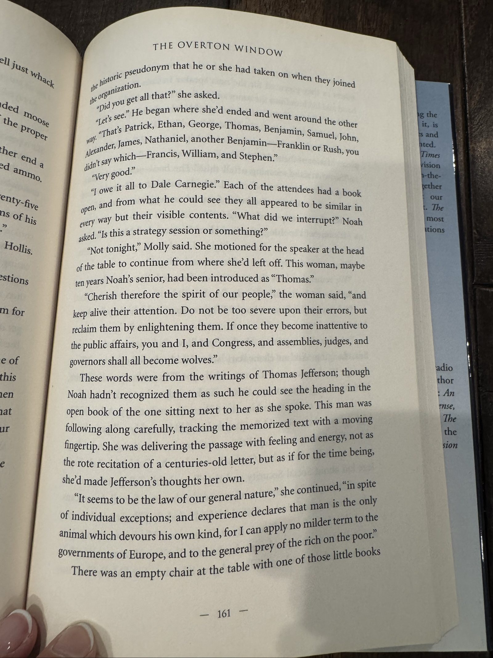 The Overton Window – Glenn Beck – Hardcover Thriller image 3