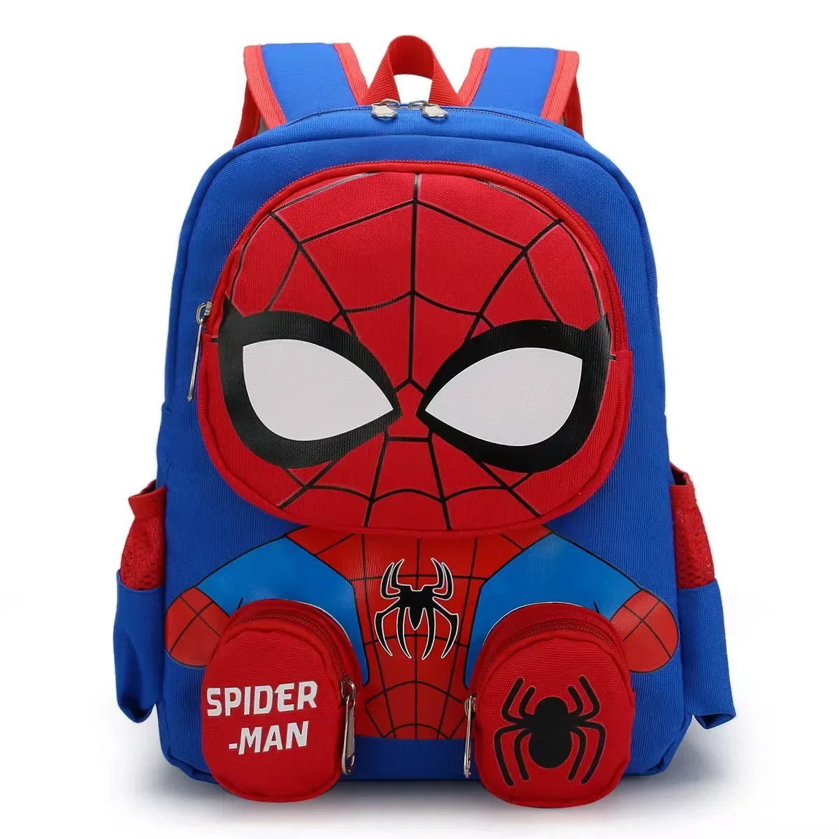 Spider-Man Red & Blue Kids Ride-On Suitcase with Wheels image 8