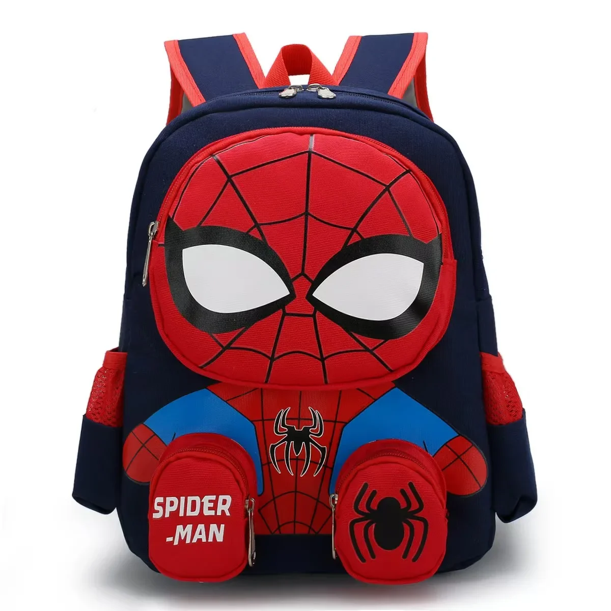Spider-Man Red & Blue Kids Ride-On Suitcase with Wheels image 9